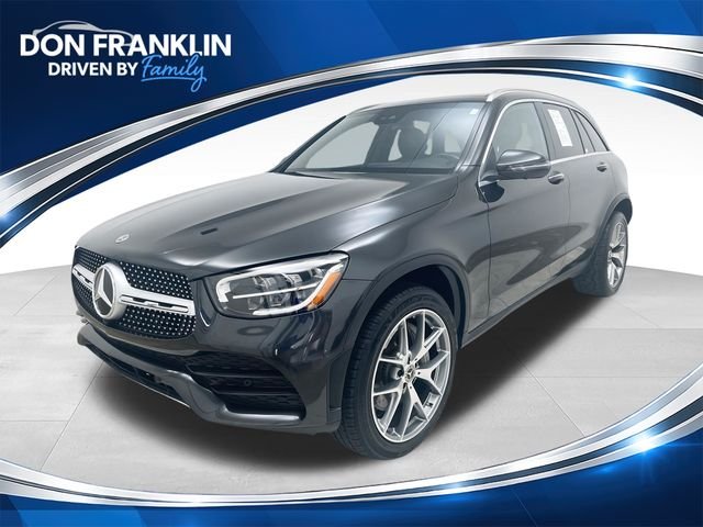 Used 2022 Black Mercedes-Benz GLC 300 image 1