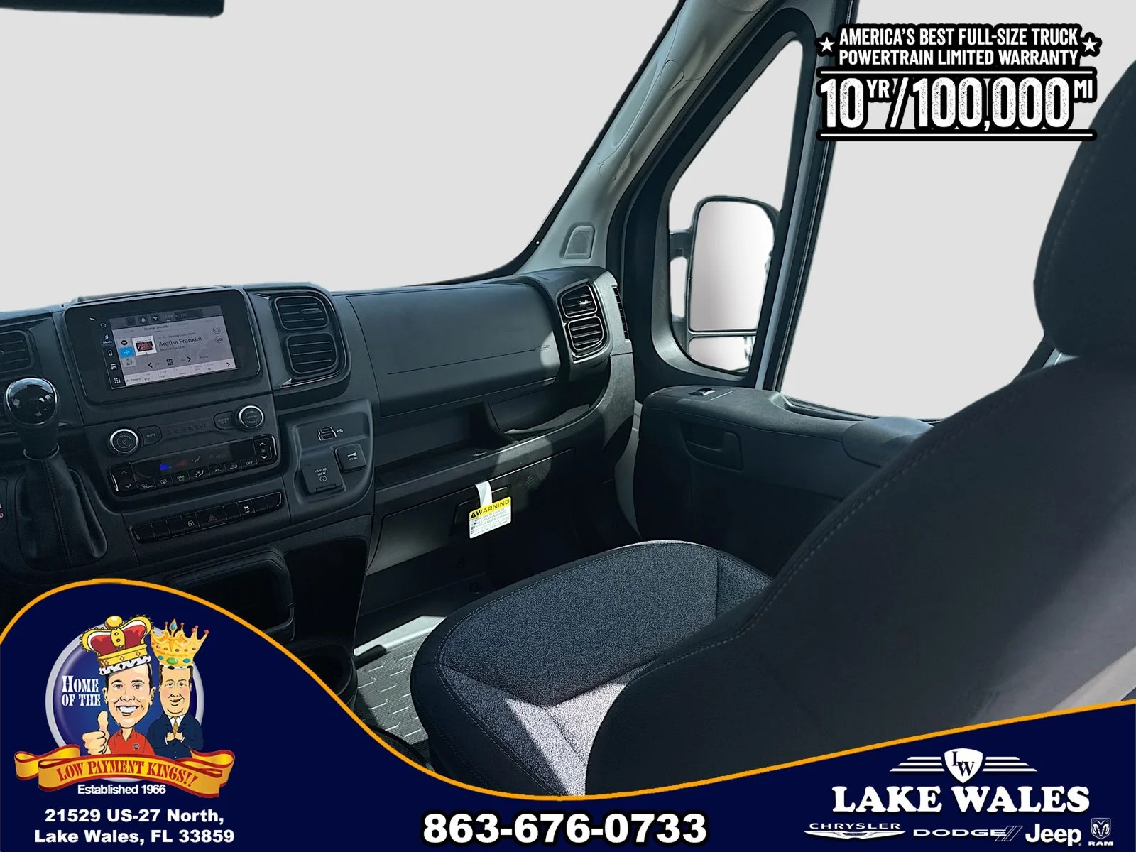 New 2026 Bright White Clearcoat RAM High Roof image 20
