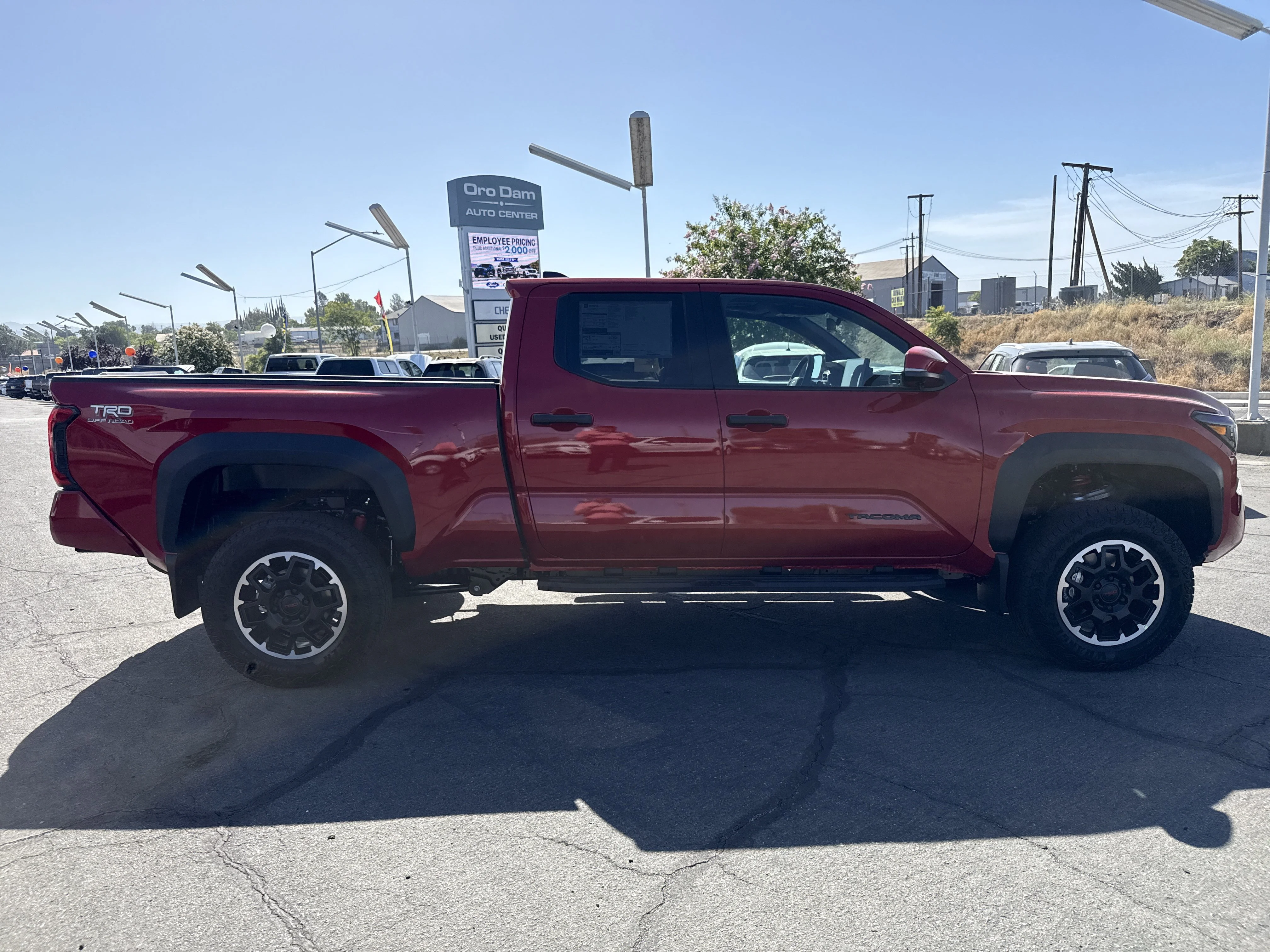 New 2026 Supersonic Red Toyota TRD Off-Road image 5