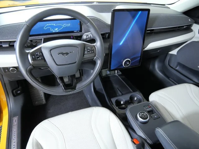 Certified Used 2023 Orange Ford Premium image 3