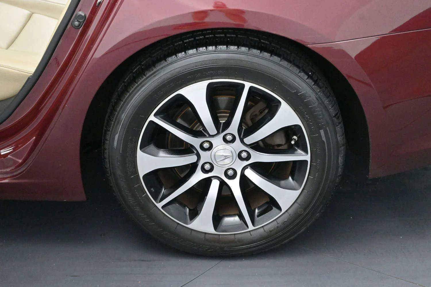 Used 2015 Basque Red Pearl II Acura Base image 34