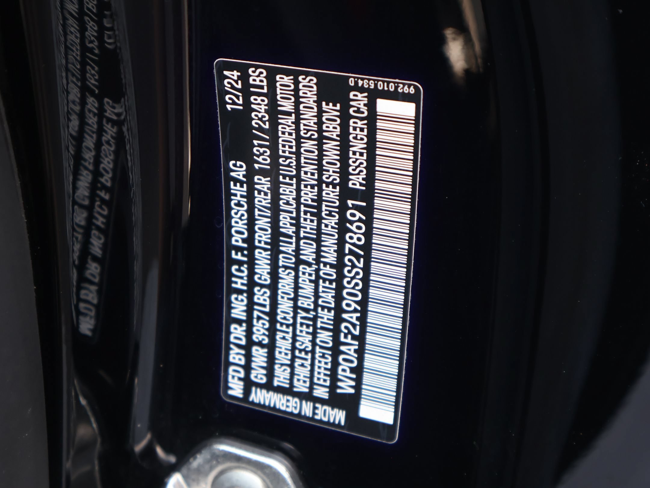 Certified Used 2025 Black Porsche GT3 RS image 41