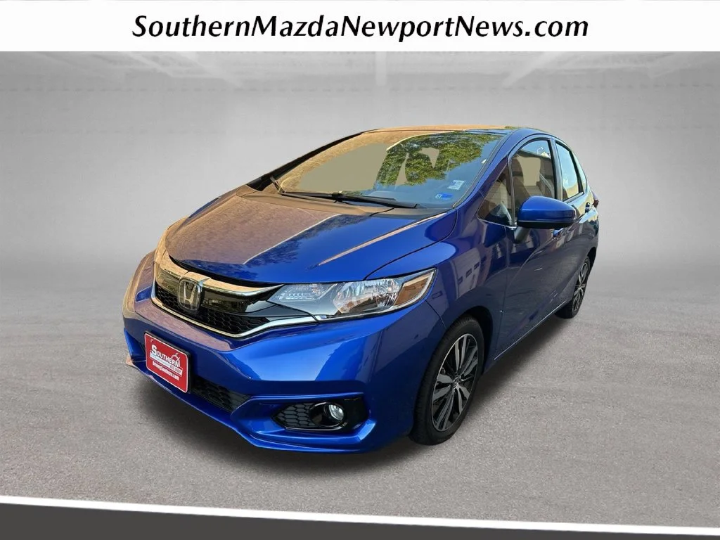Used 2019 Blue Honda EX image 1