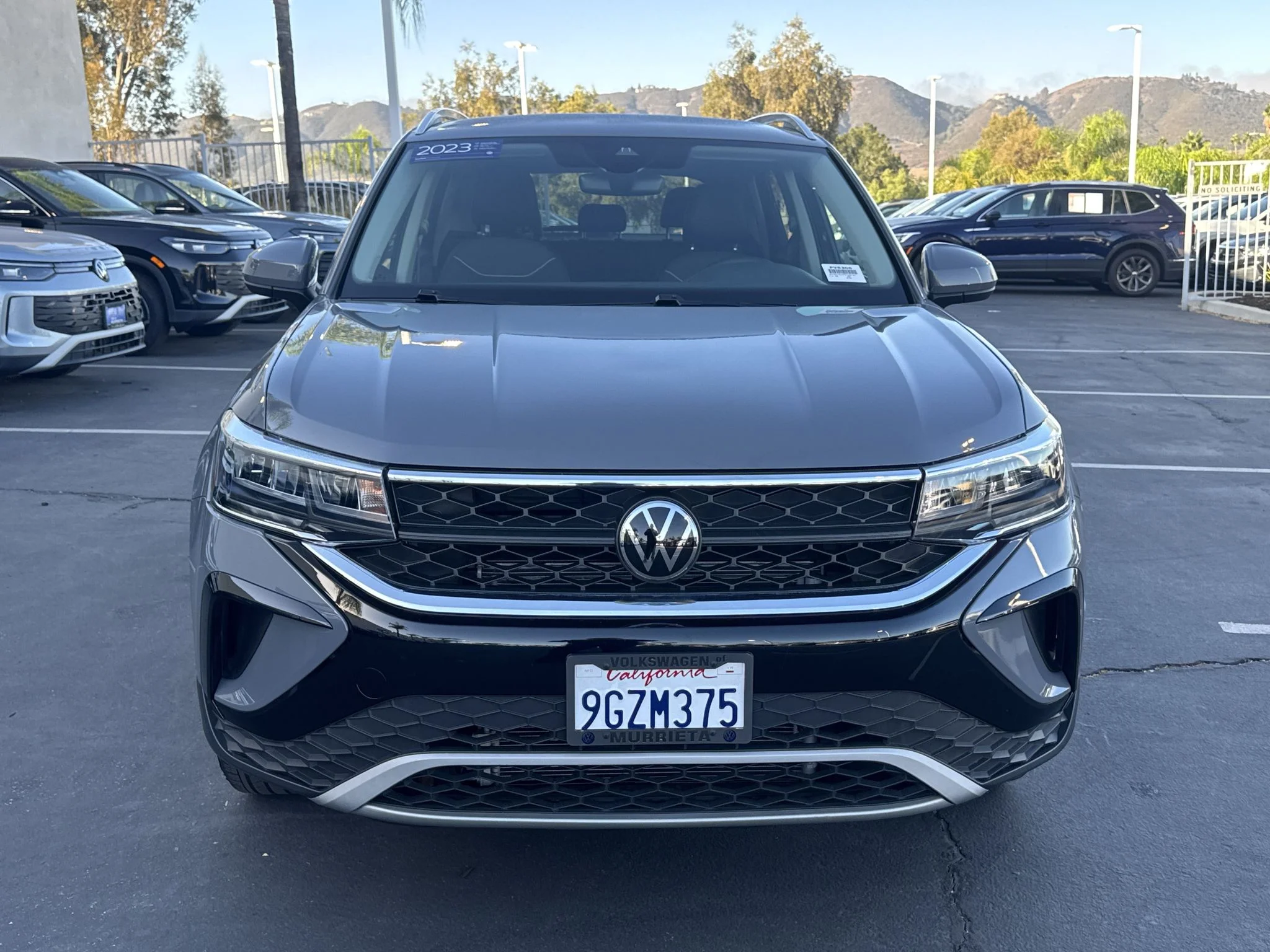Used 2023 Pure Gray Volkswagen SE image 3