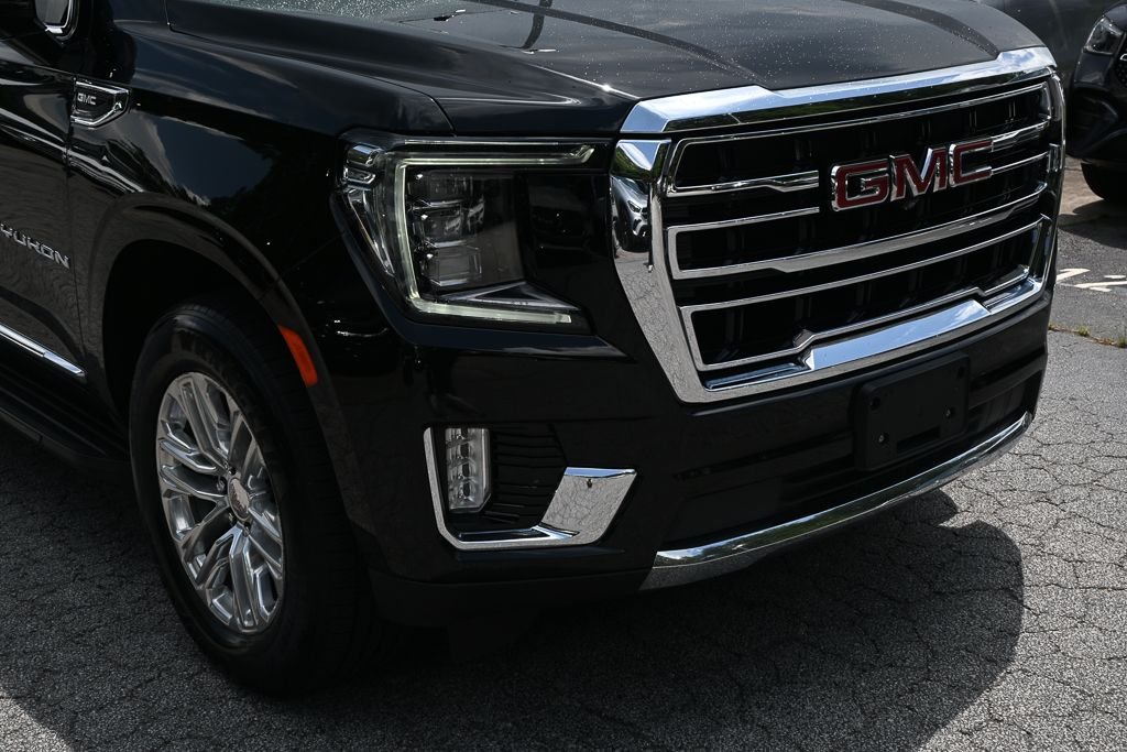 Used 2021 Black GMC SLT image 33