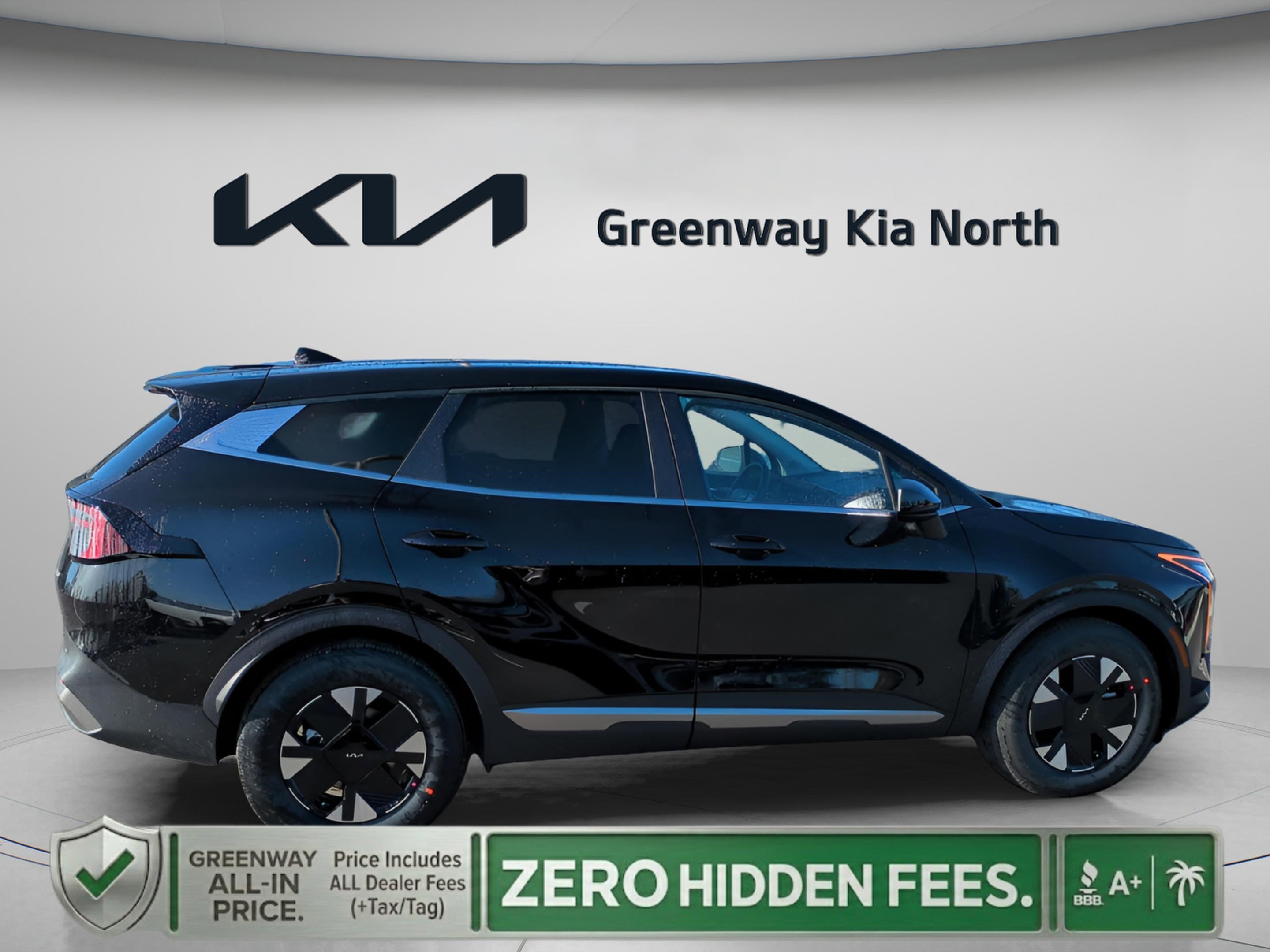 New 2026 Fusion Black Kia LX image 9