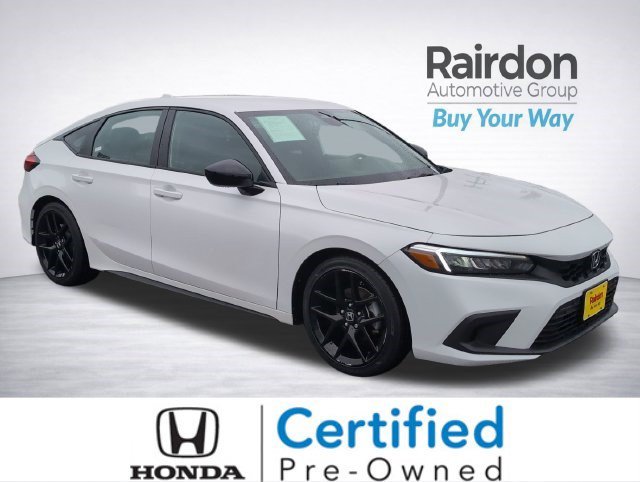 Certified Used 2024 Platinum White Pearl Honda Sport image 1