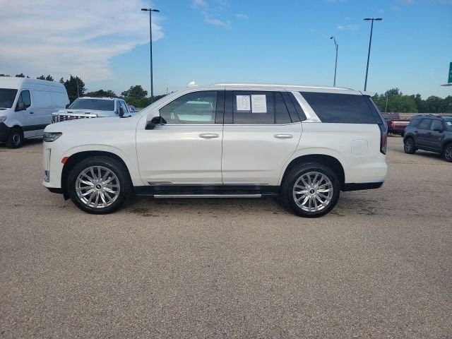 Used 2023 Crystal White Cadillac Premium Luxury image 2