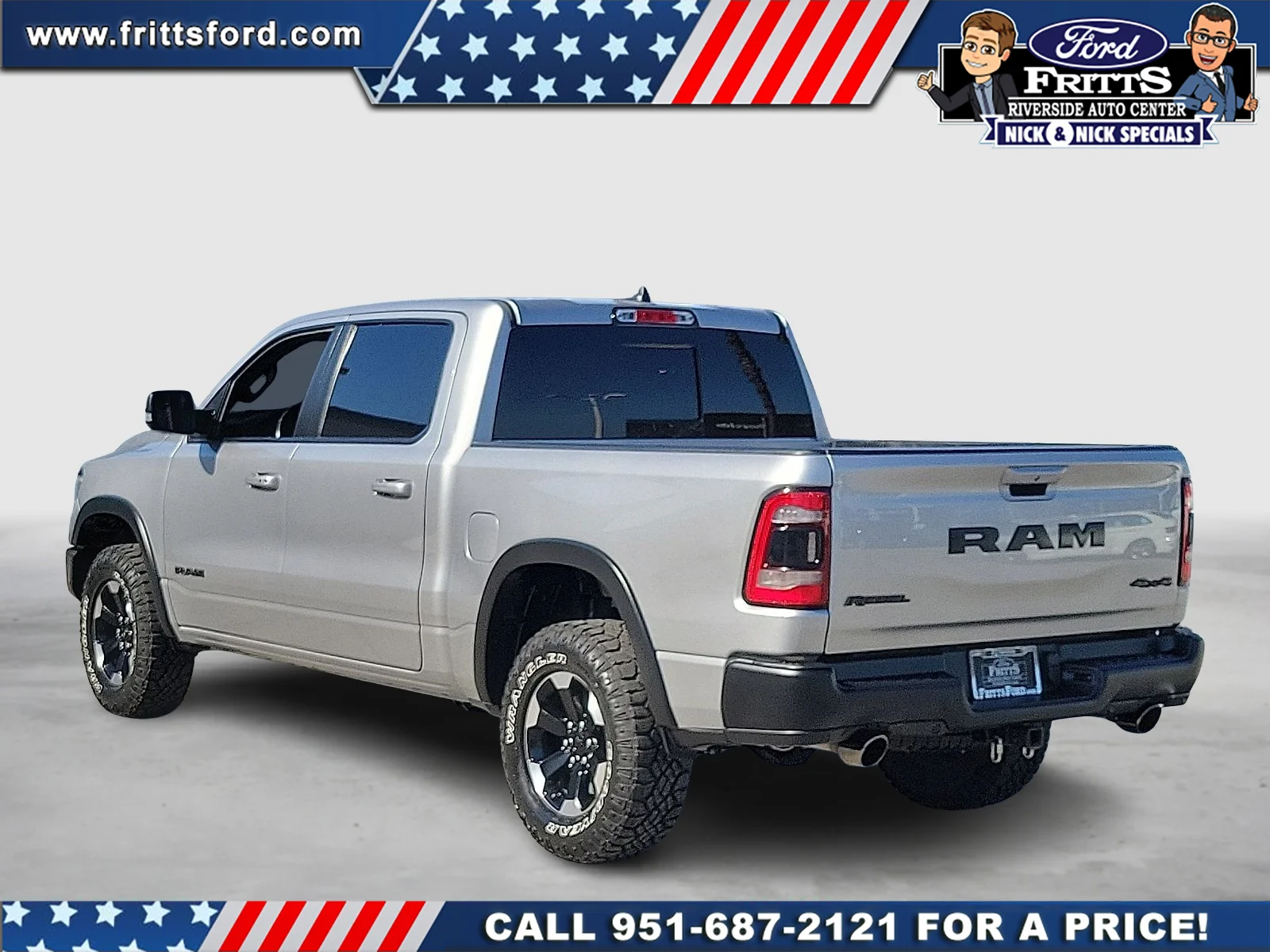 Certified Used 2022 Billet Silver Metallic Ram Rebel Crew Cab 4x4 5'7