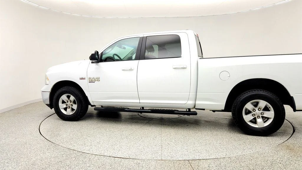 Used 2019 Bright White Clearcoat Ram SLT 4x4 Crew Cab 5