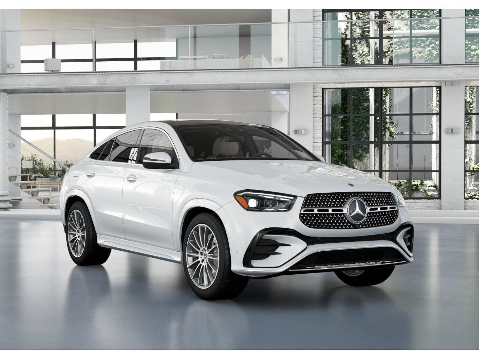 New 2026 MANUFAKTUR Moonlight White Metallic Mercedes-Benz GLE 450 Coupe image 10