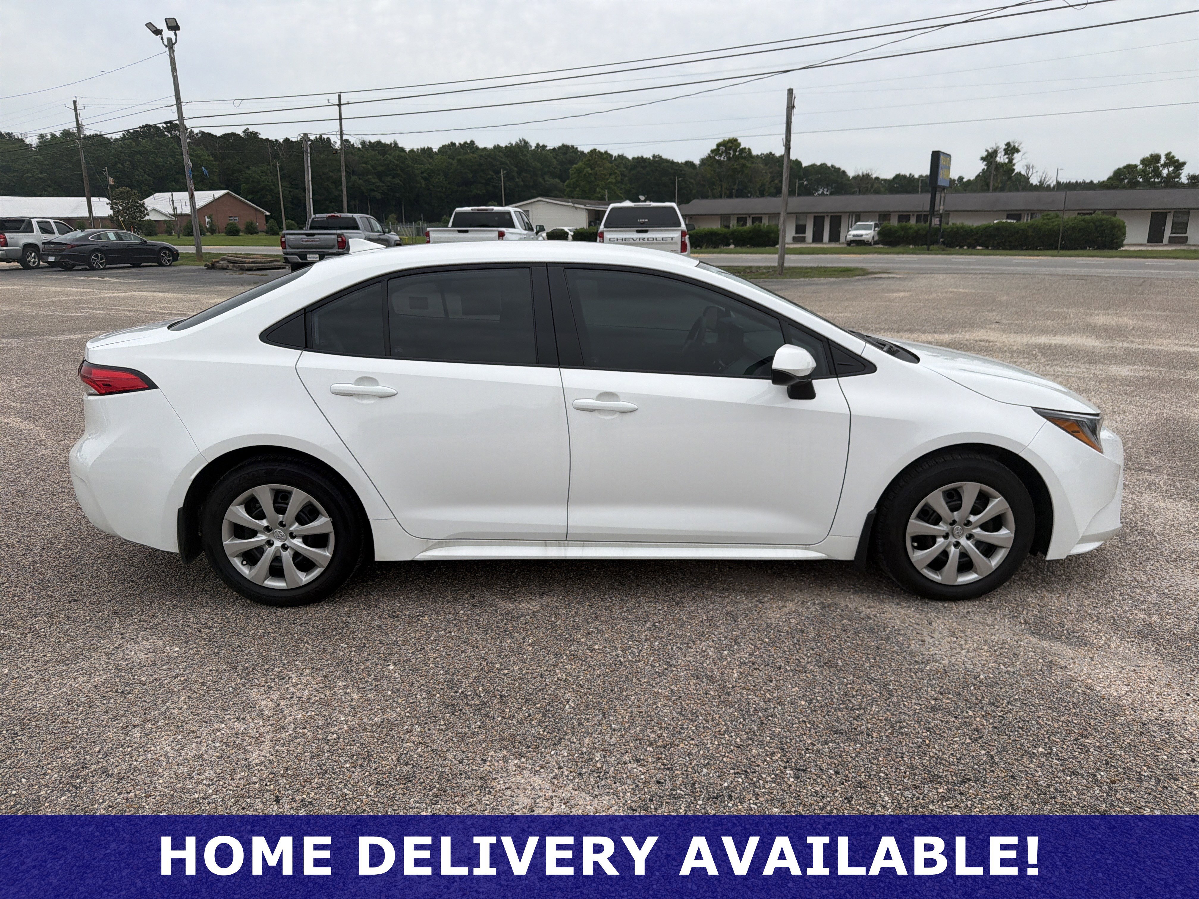 Used 2026 White Toyota LE image 8