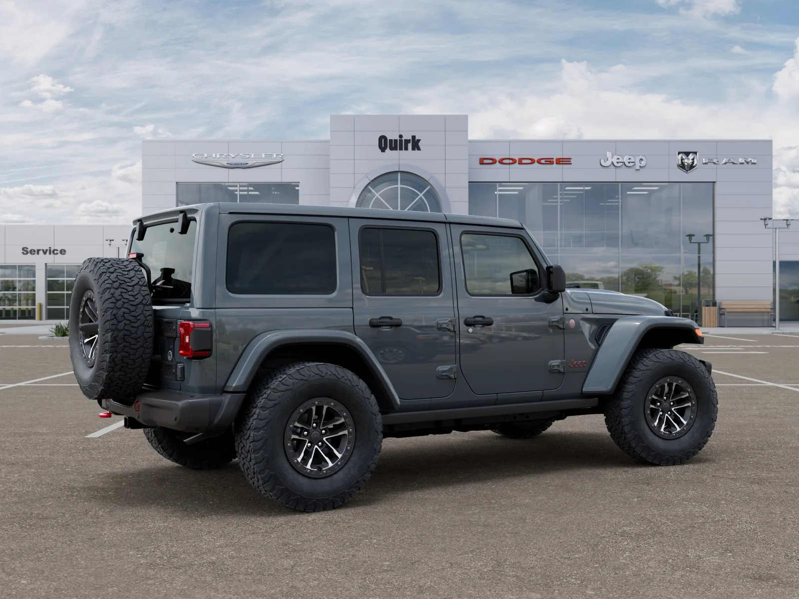 New 2026 Anvil Clear-Coat Exterior Paint Jeep Rubicon X image 30