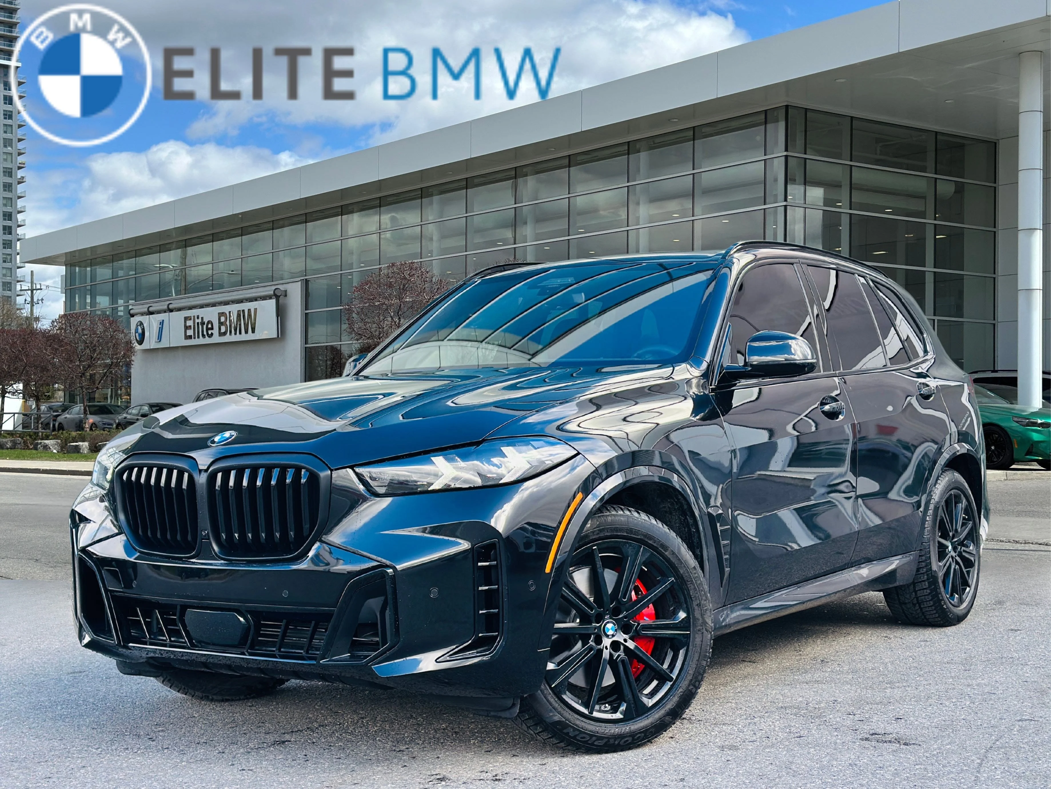 Used 2026 BLACK SAPPHIRE METALLIC BMW XDRIVE40I image 36