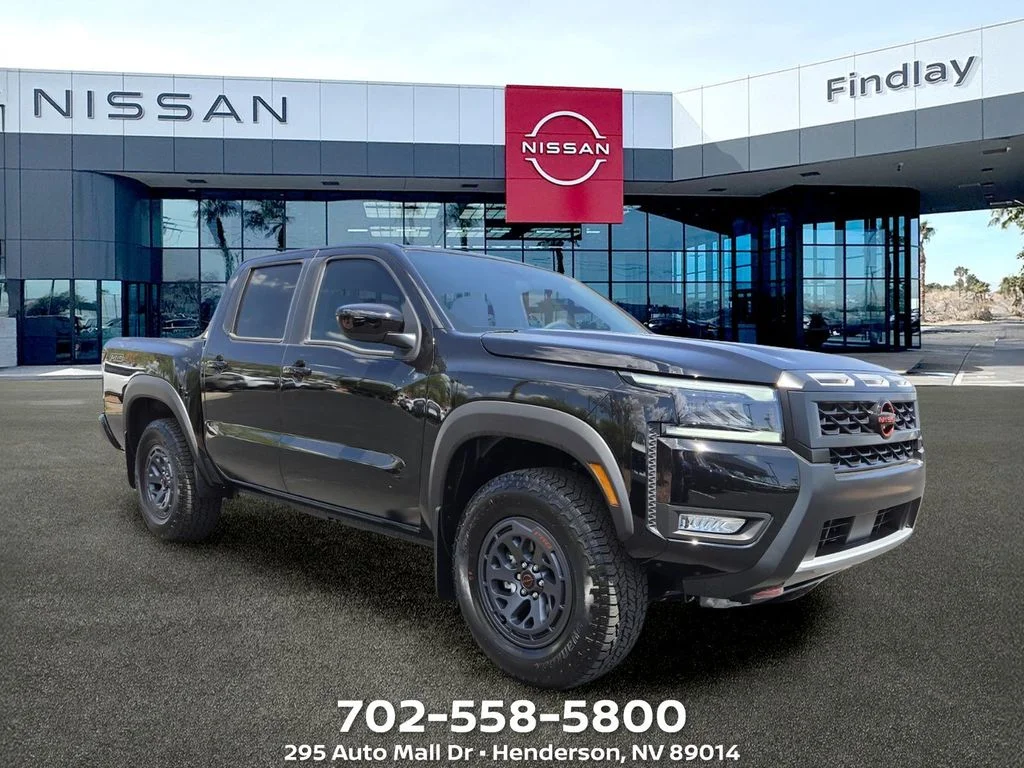 New 2026 Super Black Nissan Crew Cab PRO-4X® image 1