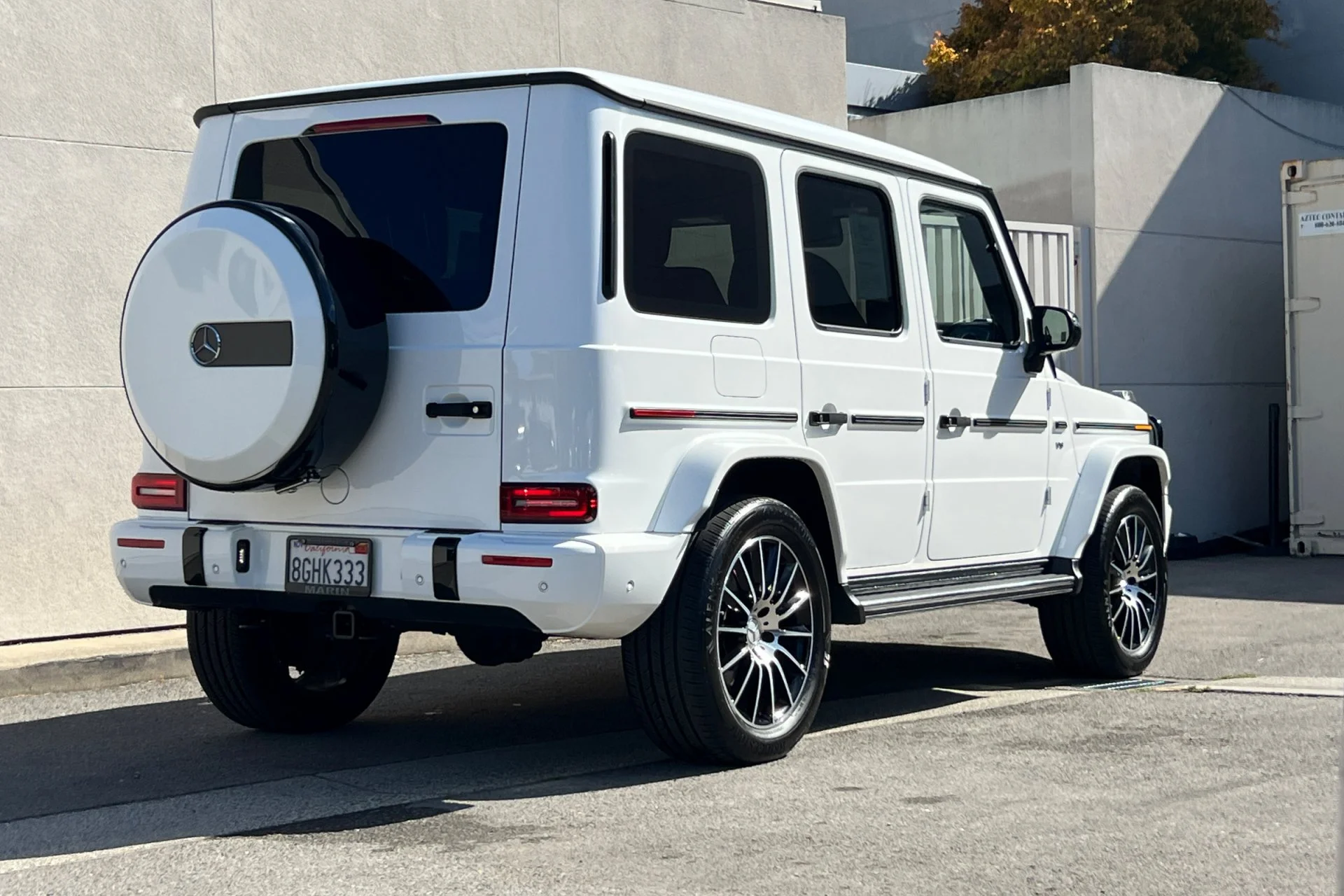 Used 2019 Polar White Mercedes-Benz G 550 4MATIC® SUV image 2
