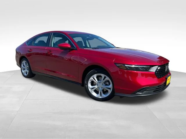New 2026 Radiant Red Metallic Honda LX image 1