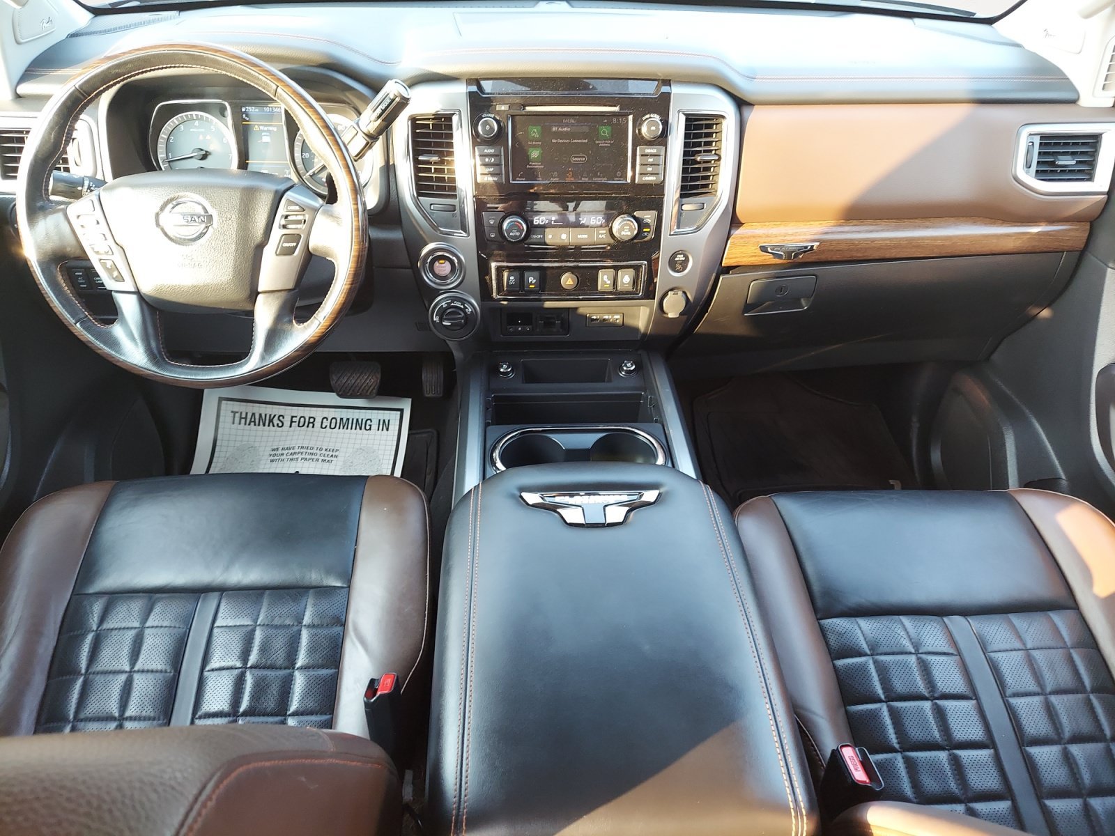 Used 2019 Magnetic Black Metallic Nissan Platinum Reserve image 3