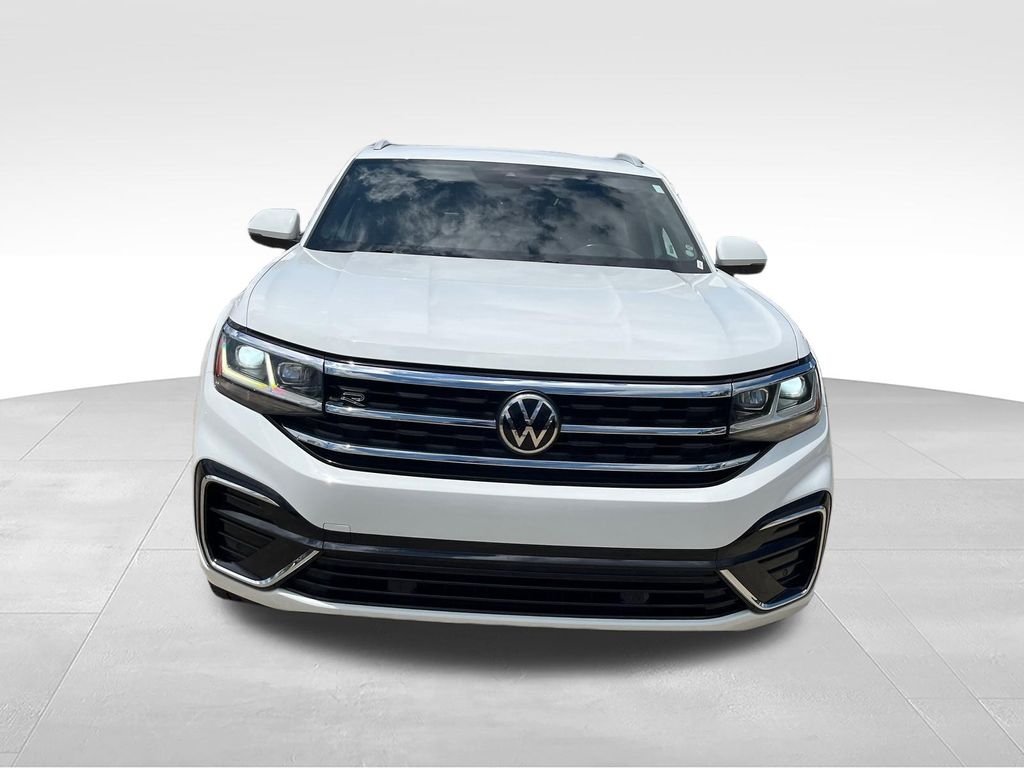 Used 2020 White Volkswagen 3.6L V6 SEL R-Line image 8