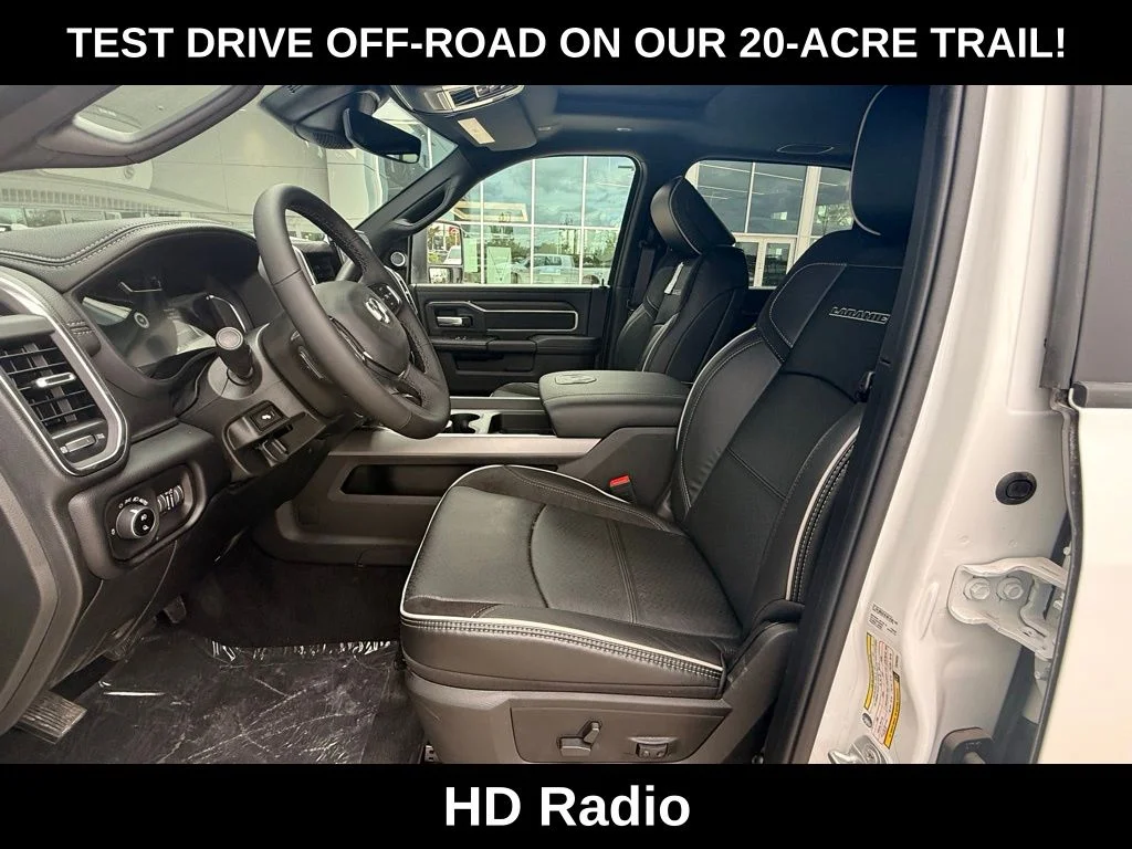 New 2026 Bright White Clear-Coat Exterior Paint RAM Laramie image 10