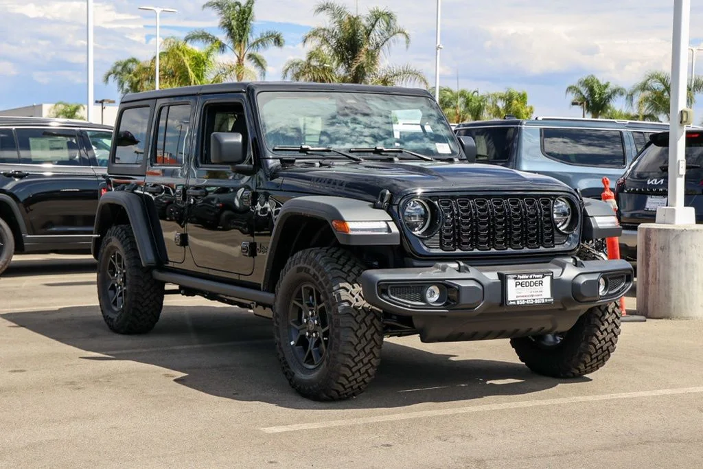 New 2026 Black Clearcoat Jeep Willys image 1