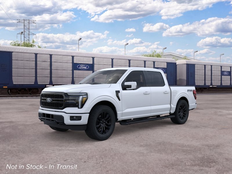New 2026 Star White Metallic Tri-Coat Ford Lariat® image 1