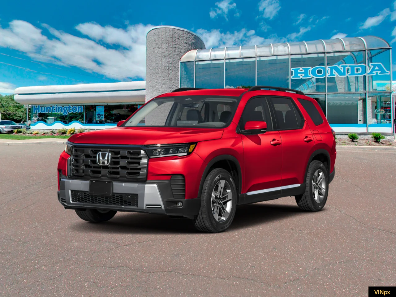 New 2026 Red Honda EX-L image 1