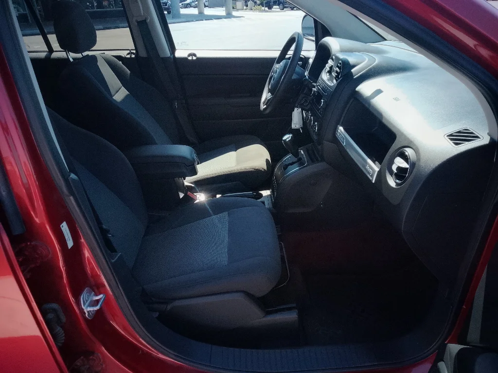 Used 2016 Deep Cherry Red Crystal Pearlcoat Jeep Sport image 14