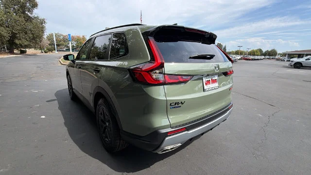 New 2027 Ash Green Metallic Honda TrailSport Hybrid AWD image 6