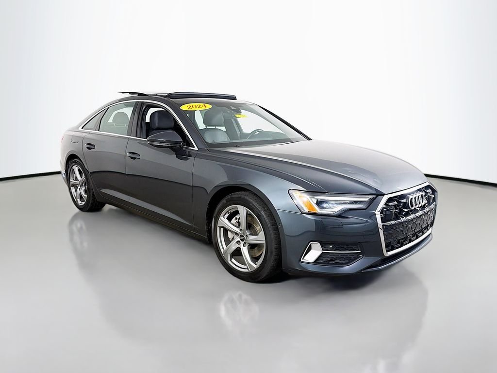 Used 2024 Manhattan Gray Metallic Audi Premium image 1