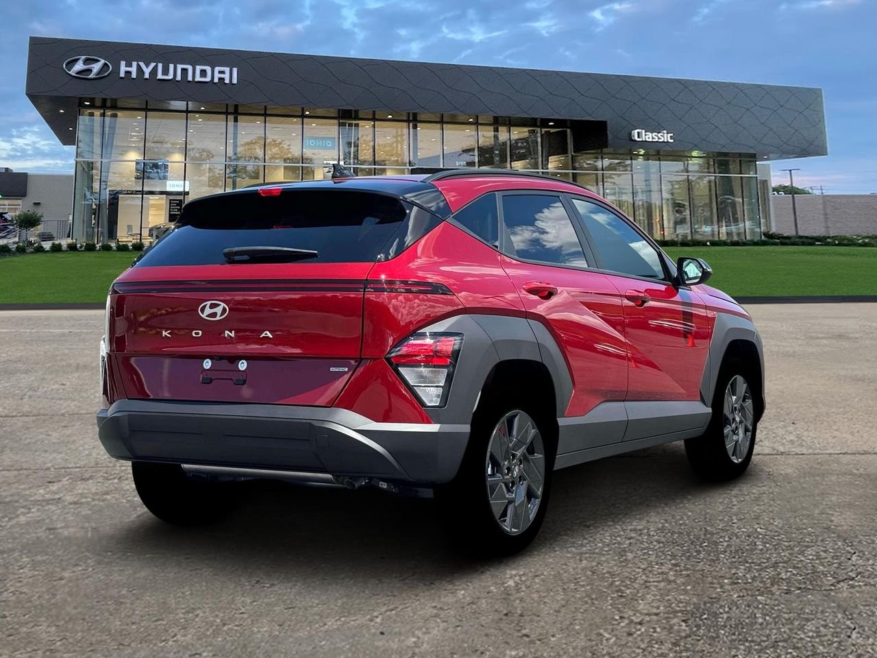 New 2026 Ultimate Red Metallic Hyundai SEL Sport image 7