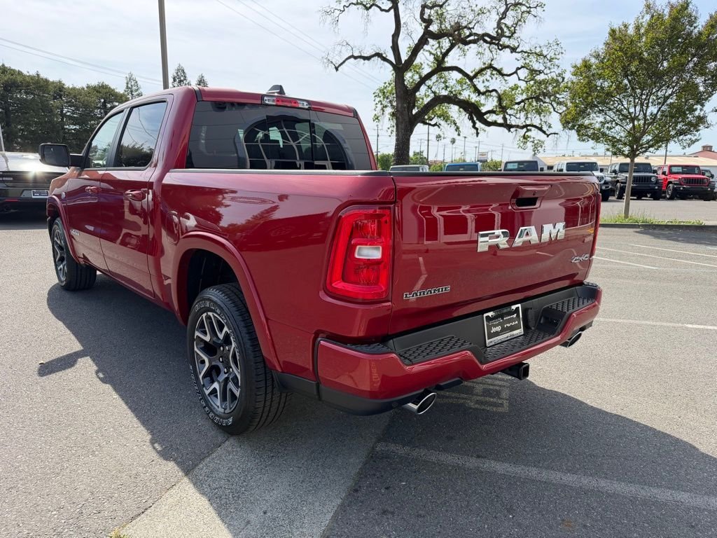 New 2026 Molten Red Pearl-Coat Exterior Paint RAM Laramie image 3