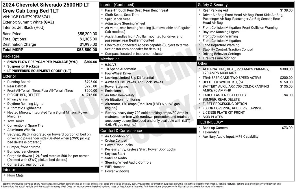 Used 2024 White Chevrolet LT image 5
