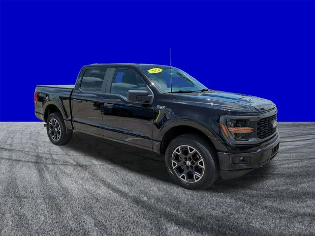 Used 2024 Black Metallic Ford STX image 2