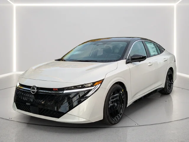 New 2027 Aspen White TriCoat / Super Black Two-tone Nissan SR image 2