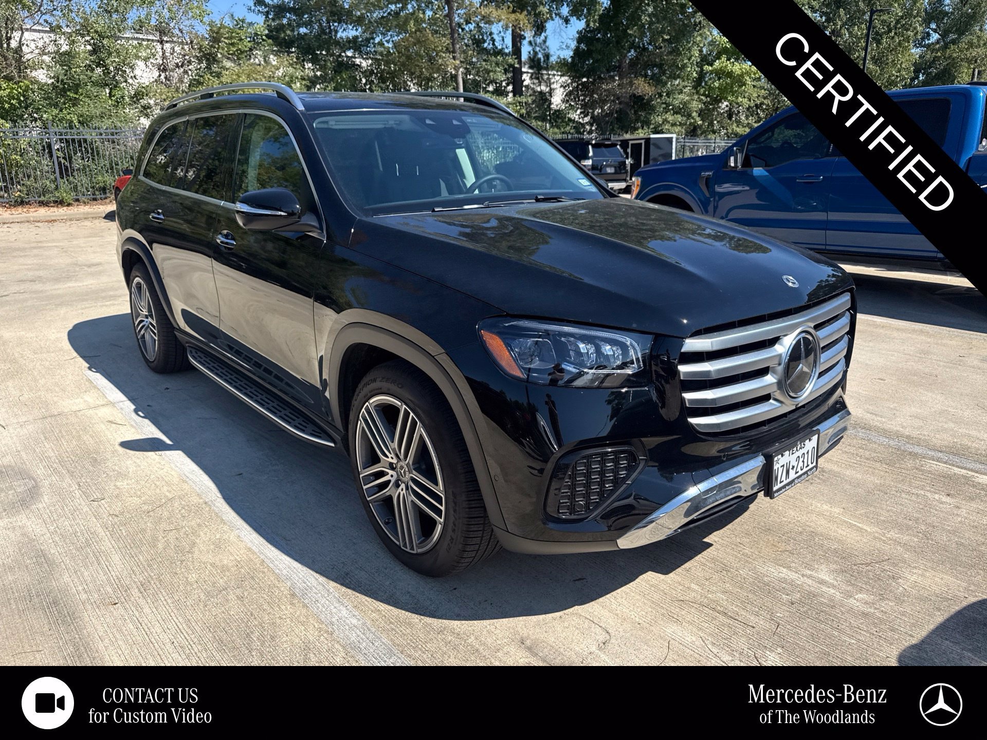 Certified Used 2026 Black Mercedes-Benz GLS 450 image 1