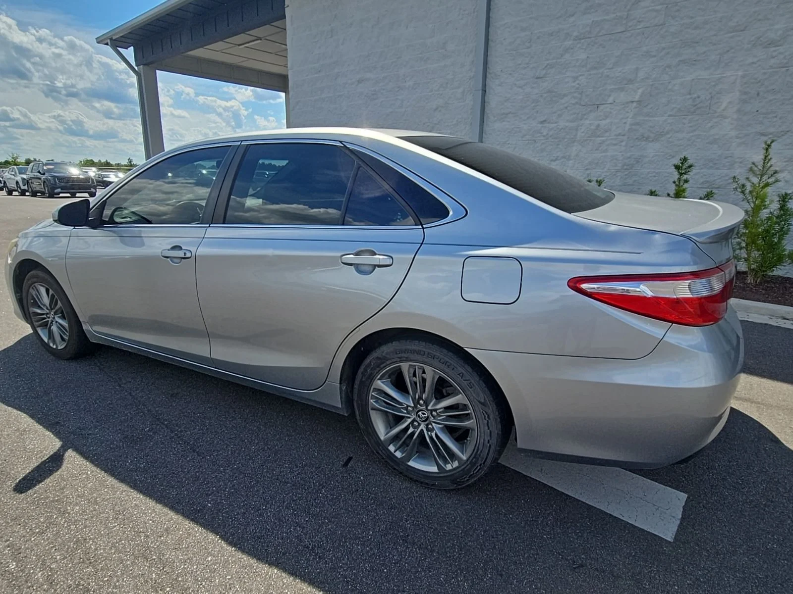 Used 2017 Celestial Silver Metallic Toyota SE image 6