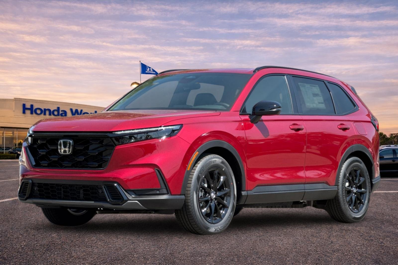 New 2026 Radiant Red Metallic Honda Sport-L image 8