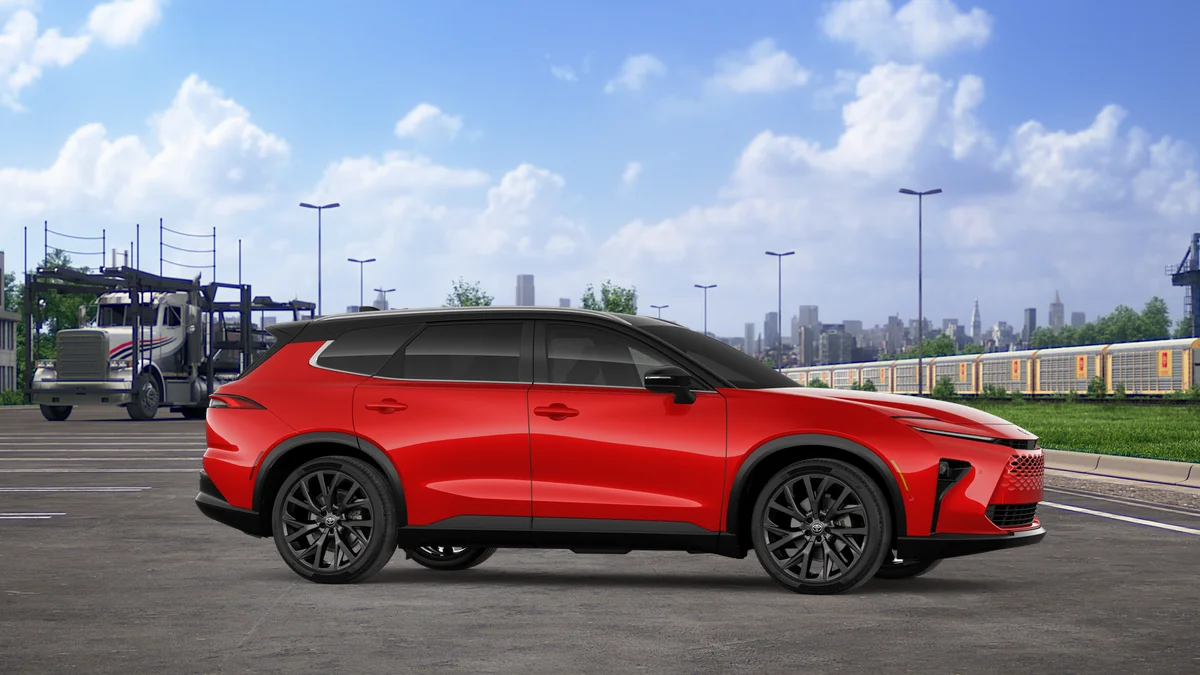 New 2026 Finish Line Red with Black roof Toyota Limited image 13