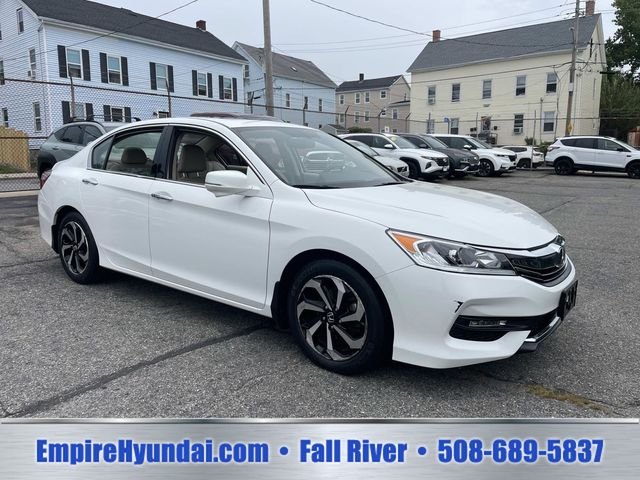 Used 2016 Honda Accord EX-L V-6 with VIN 1HGCR3F89GA020819 for sale in Fall River, MA