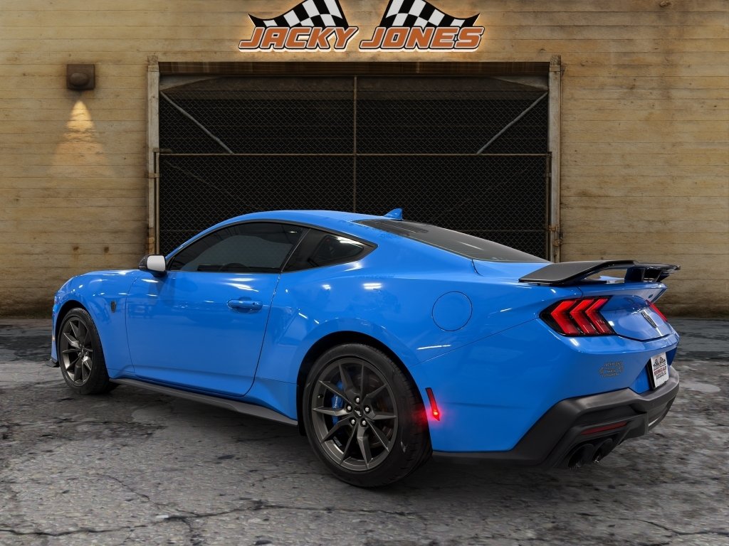 Used 2024 Grabber Blue Metallic Ford Dark Horse image 6