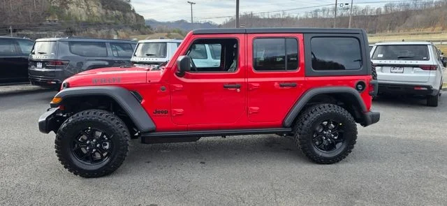 New 2026 Firecracker Red Clear-Coat Exterior Paint Jeep Willys image 7