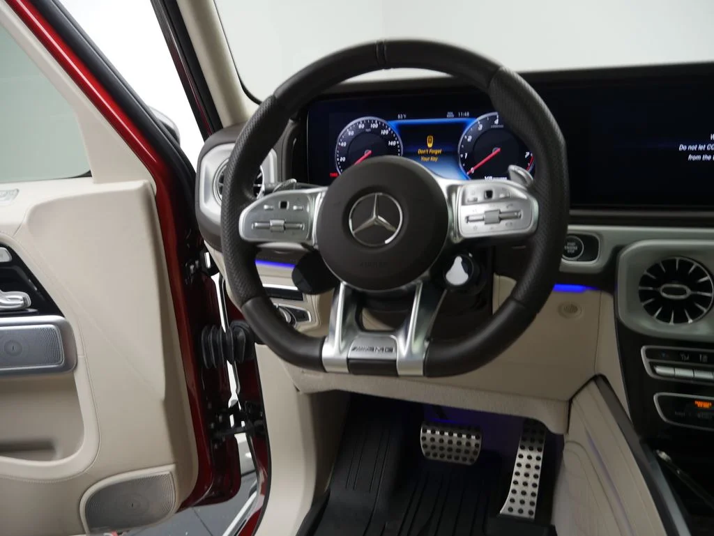 Certified Used 2024 MANUFAKTUR Cardinal Red Metallic Mercedes-Benz G 63 AMG® image 28