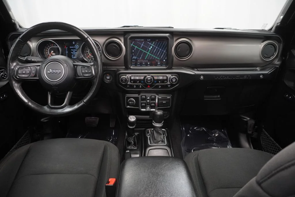 Used 2021 Black Jeep Unlimited Sport S image 26