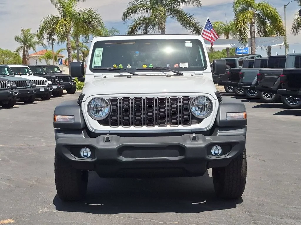 New 2026 Bright White Clearcoat Jeep Sport S image 2