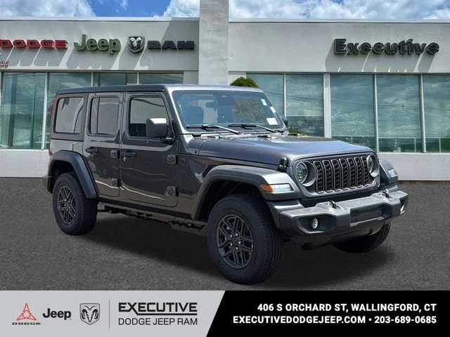 New 2026 Granite Crystal Metallic Clearcoat Jeep Sport S image 2