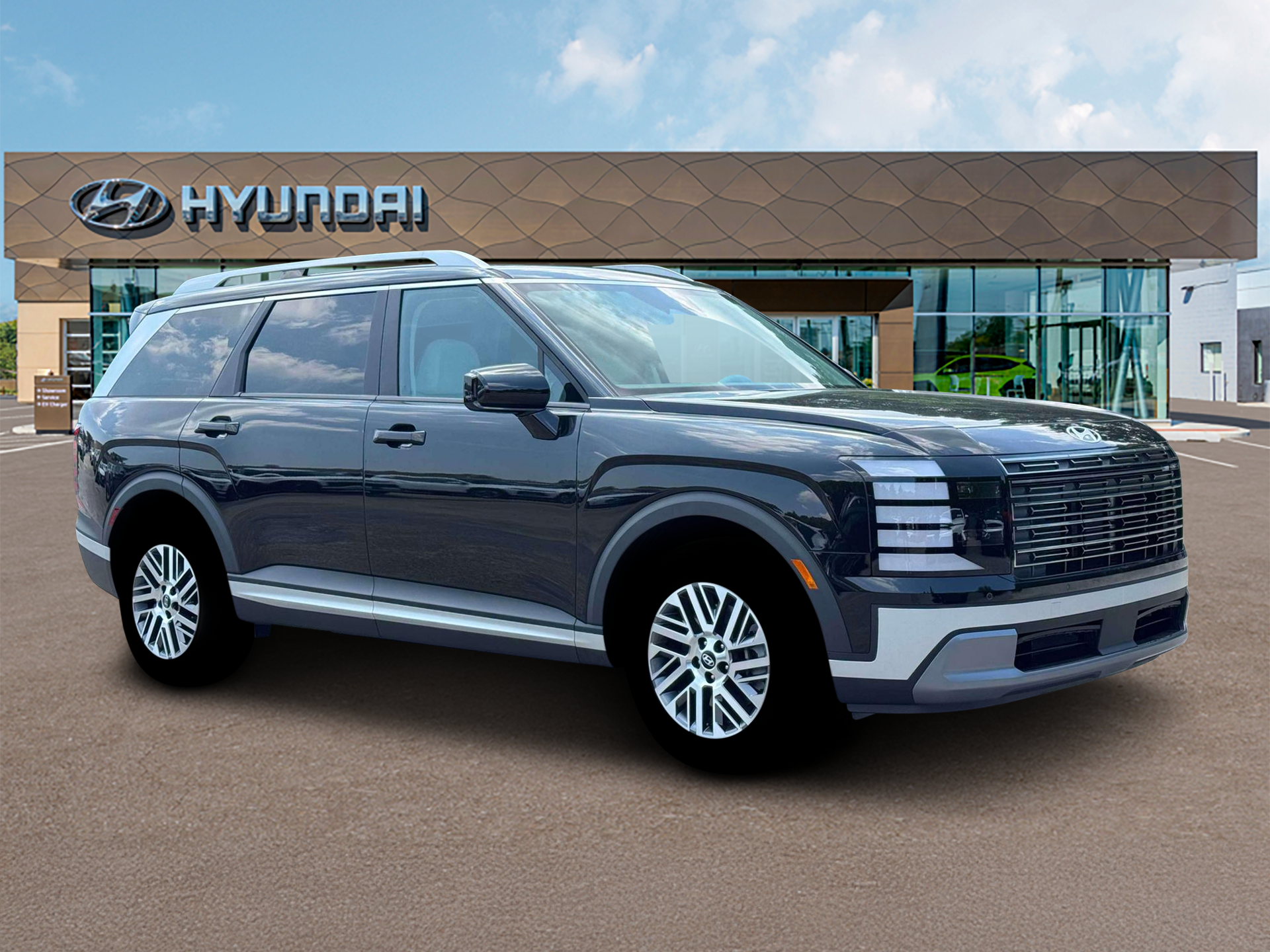 New 2026 Abyss Black Pearl Hyundai SEL AWD image 10