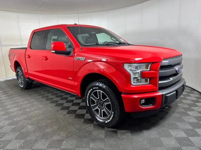 Used 2015 Race Red Ford Lariat image 1