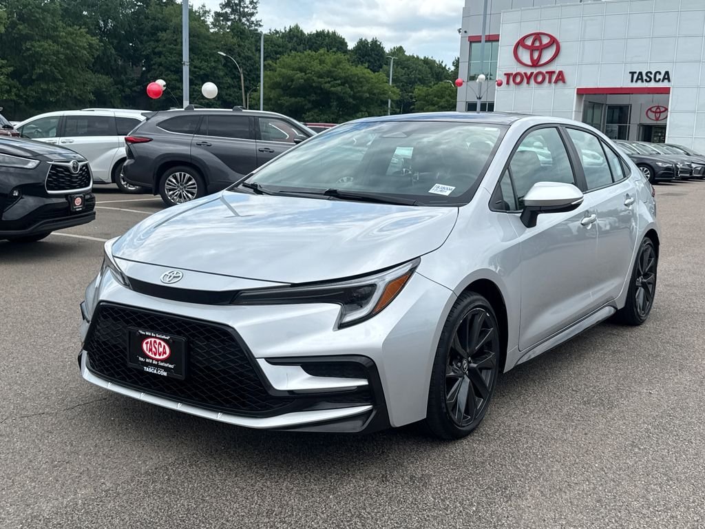 Used 2024 Silver Toyota XSE image 3