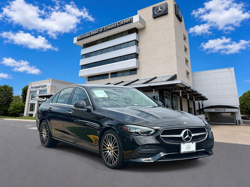 Certified Used 2023 Black Mercedes-Benz C 300 image 3